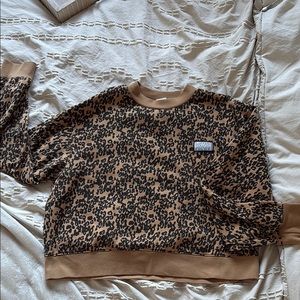 Leopard Print Sweatshirt